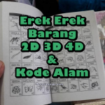 Buku Mimpi Erek Erek Barang 2D 3D 4D Beserta Kode Alam